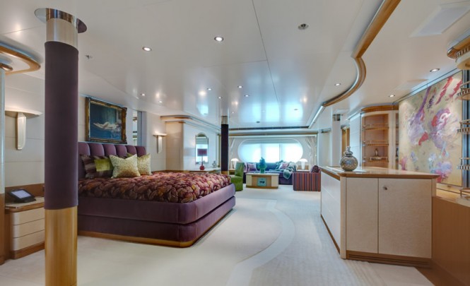 Pegasus V Superyacht - Master Stateroom Pegasus V Superyacht - Master Stateroom