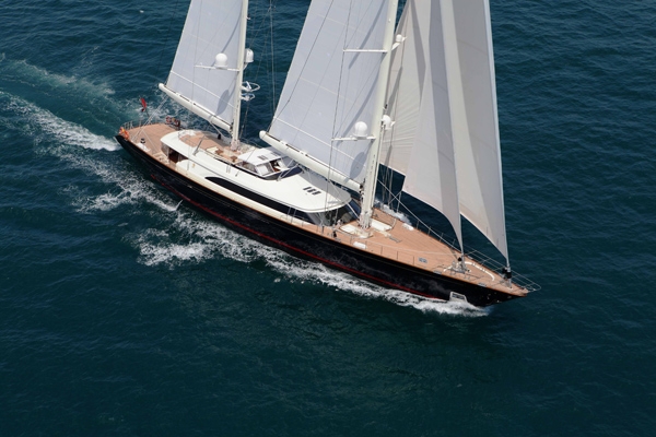 Perini Navi 56m sailing yacht Fidelis