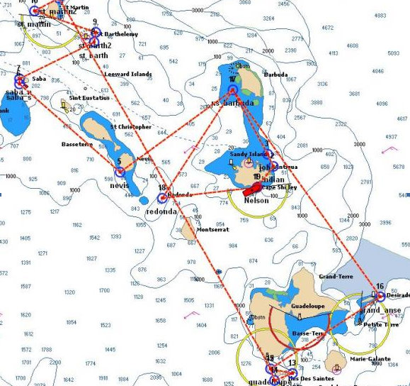 RORC Caribbean 600 Course