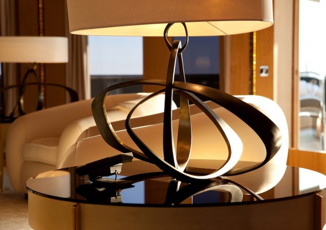 Rossinavi superyacht Numptia - Interior design by Salvagni Architetti