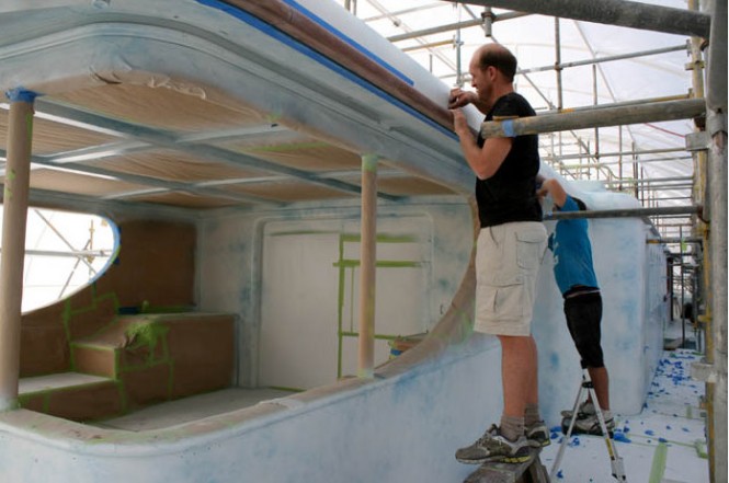 Royal Huisman superyacht Athena´s 9-month refit