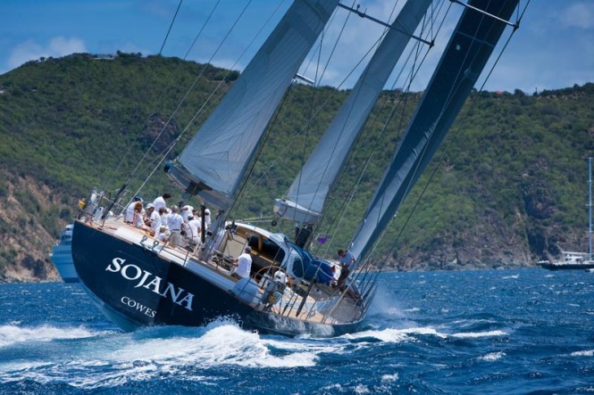 The luxury charter yacht Sojana - Photo Credit: Christophe Jouany official photographer LVSB