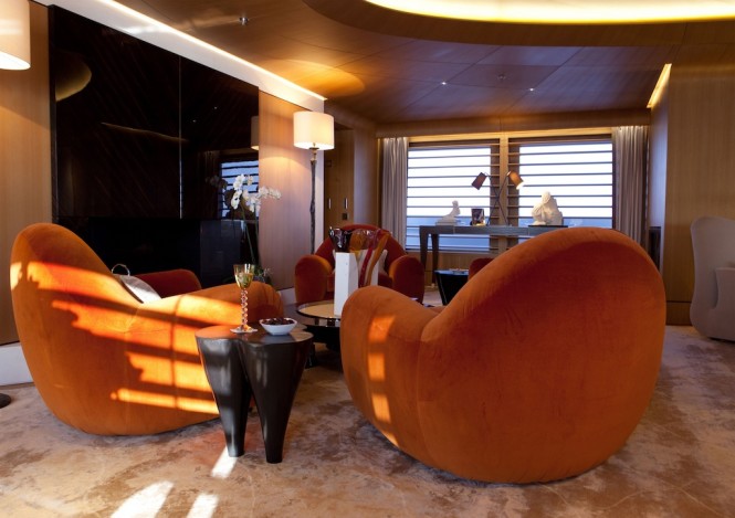 Superyacht Numptia with interior by Salvagni Architetti