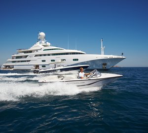 Caribbean and Mediterranean charter vacations aboard the prestigious charter yacht PEGASUS V (ex Princess Mariana) 
