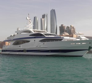 The 37m Majesty 121 Superyacht by Gulf Craft delivered