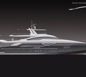 Azimut Yachts starts works on the 42m planing motor yacht Azimut Grande 140