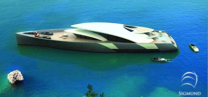 The 98m Luxury Motor Yacht by Sigmund Yacht Design
