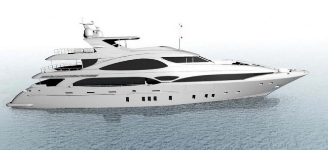 The Mangusta 148 Oceano Superyacht
