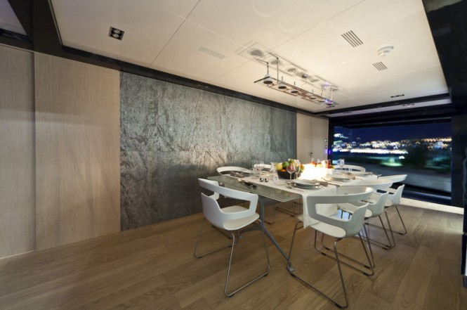 The M´Ocean Superyacht Dining Room