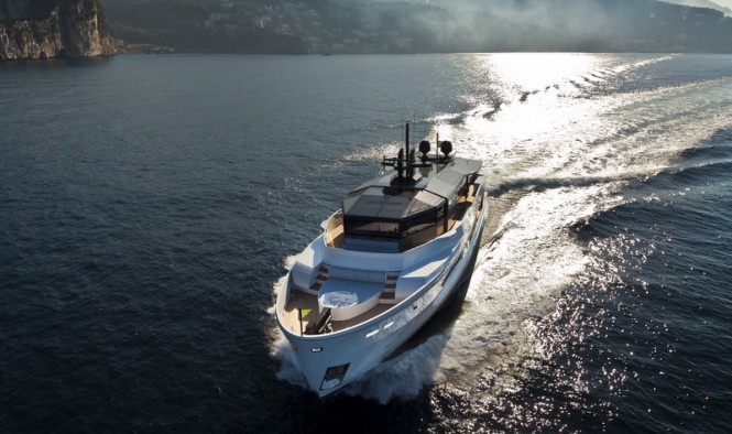 The M´Ocean Superyacht - front view