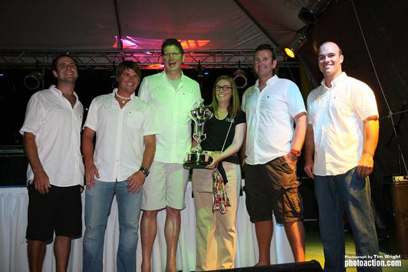 The RORC Caribbean 600 Trophy for the sailing yacht RAN Credit: Tim Wright/Photoaction