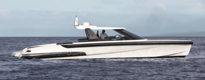 The Ribbon 45 SC yacht tender