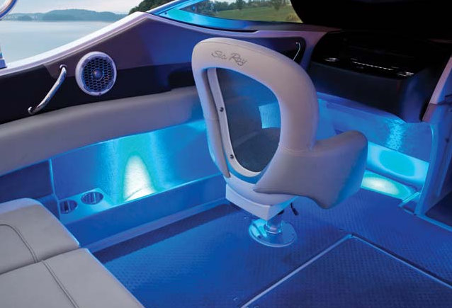 The Sea Ray 230 SLX Yacht Interior