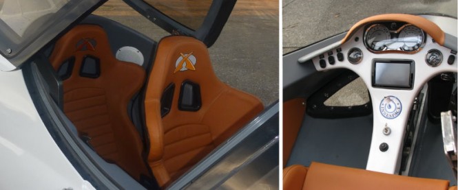 The Seabreacher X Interior and Dashboard The Seabreacher X Interior and Dashboard