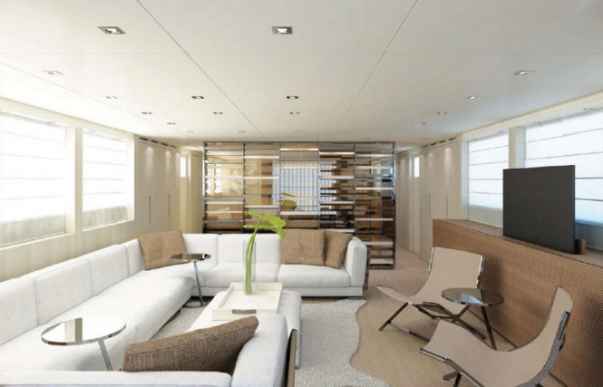 The Super Yacht SL94 Interior