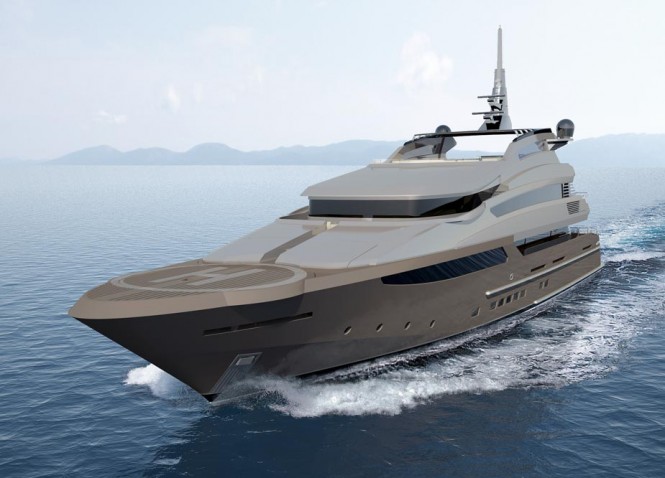 The luxury motor yacht Soraya 46
