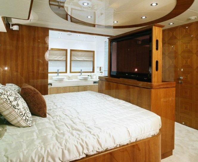 The luxury yacht AquaCat 80 Interior