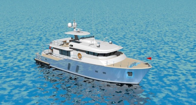 Three version motor yacht Pacific Class by Monaco Yachting & Technologies