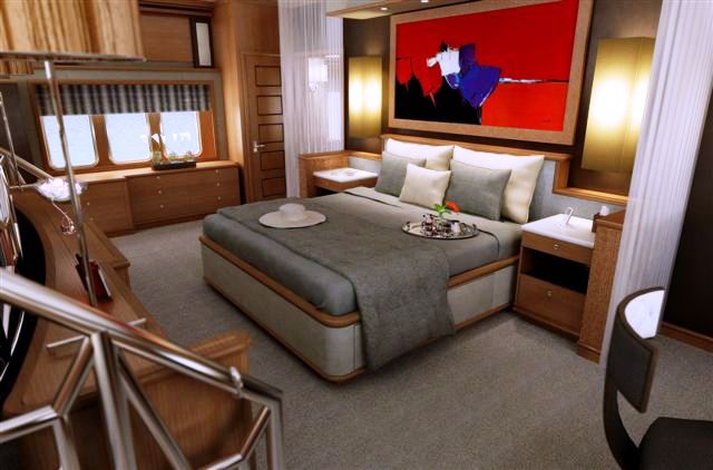 Trinity Yachts BLIND DATE yacht - Master Stateroom