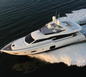 PIMEX 2012: Asian Premiere of the 22m Ferretti 720 yacht and the 28m superyacht Pershing 92 - the largest vessel to be on display 