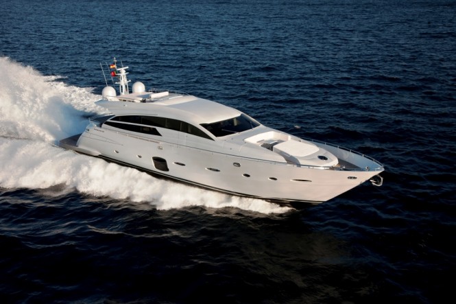 28m luxury motor yacht Pershing 92 Credit Ferretti Group