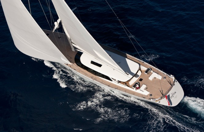 49.7m luxury sailing yacht ZEFIRA