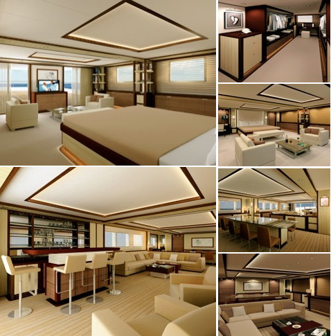 53.55m Superyacht Touya Interior