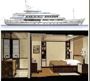 E.J. Smit & Zoon 53.55m motor yacht Touya (ex Fils De Grace) under refit at RMK Yachts for sale