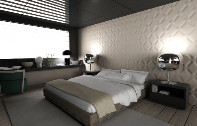 Superyacht Mangusta Oceano 148 Superyacht - Master Cabin