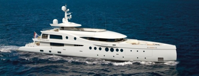 60m motor yacht AMELS 199