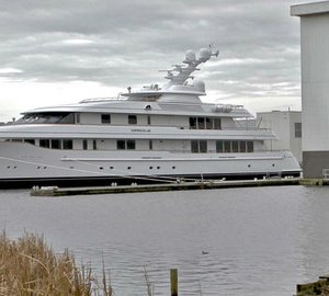 Sea trials for the 67.27m superyacht Drizzle by Feadship