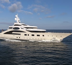 85m megayacht ACE (ex project Rocky) by Lurssen Yachts completes sea trial