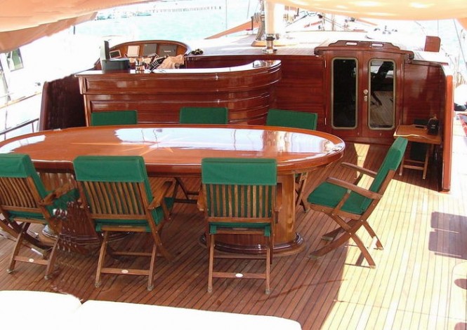 Aboard yacht Grande Mare - a Turkish gulet available for charter