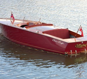 Movie stars of the 2012 Sanctuary Cove Boat Show: Chris Craft yacht tenders Mistral and Silver Bullet