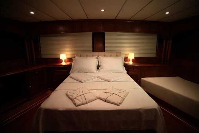 DEA DELMARE Turkish Gulet -  Master Cabin