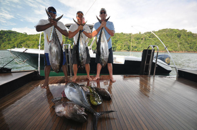 Experience the best fishing while on your Noble House charter vacation - Photo by Ming Nomchong and Luke Henkel