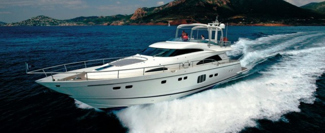 Fairline luxury motor yacht Squadron 78 Custom