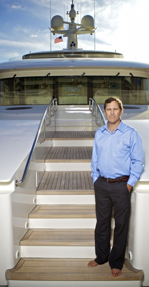 Founder of Yacht Aid Global Mark Drewelow (photo credit Brent Haywood)