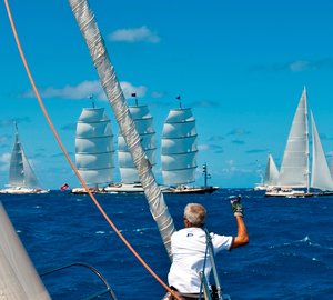 10 Perini Navi superyachts set to compete in the St. Barths Bucket Regatta 2012