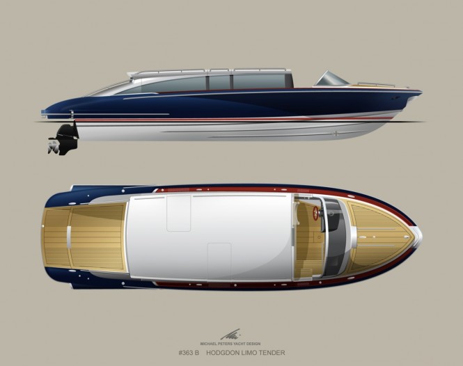 Hodgdon Limo Superyacht Tender by Michael Peters Yacht Design Hodgdon Limo Superyacht Tender by Michael Peters Yacht Design