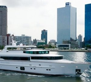 Horizon CC110 superyacht Lady Gaga - the largest yacht at the Visun Royal Yacht Club