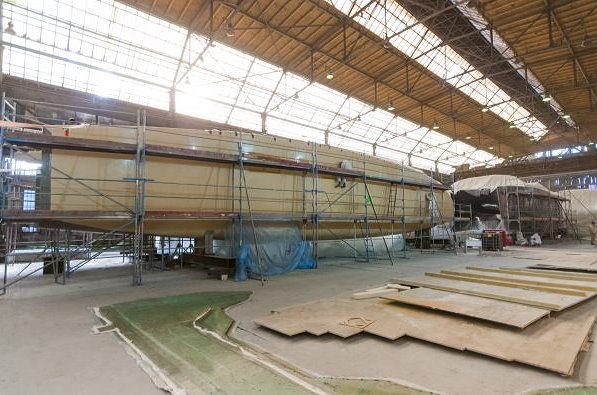 Impressive progress in the construction of both Sunreef´s yachts Impressive progress in the construction of both Sunreef´s yachts