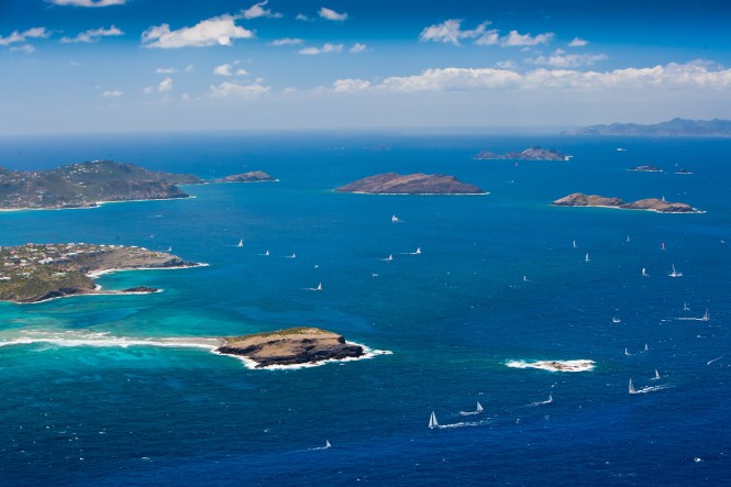 Les Voiles des St.Barth Yacht Race 2011 Credit Christophe Jouany Les Voiles de St Barth