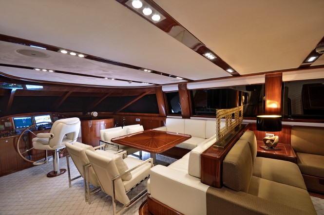 Luxurious Interior aboard Glorious Superyacht
