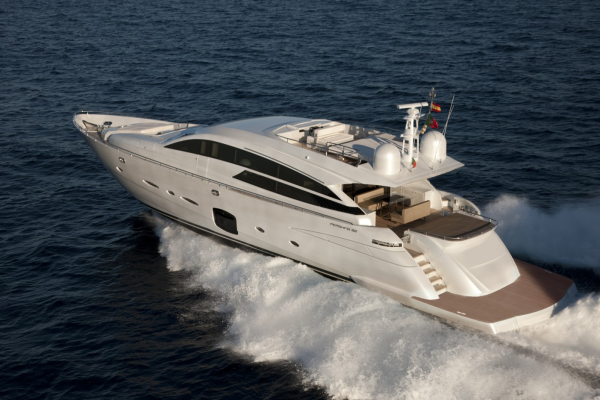 Luxury motor yacht Pershing 92 Credit Pershing Yachts