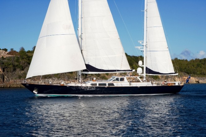 Luxury sailing yacht AXIA