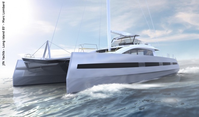 Luxury yacht Long Island 85 by JFA Yachts