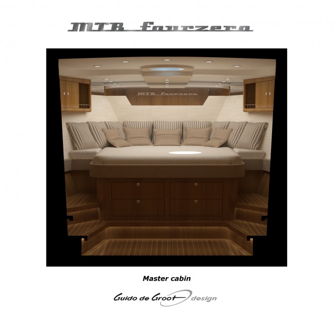 MTB fourzero yacht Master Cabin