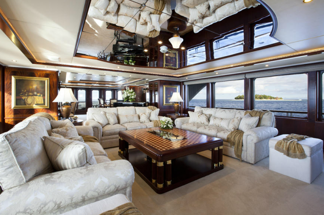 Main Saloon - Noble House Yacht - Photo by Ming Nomchong and Luke Henkel