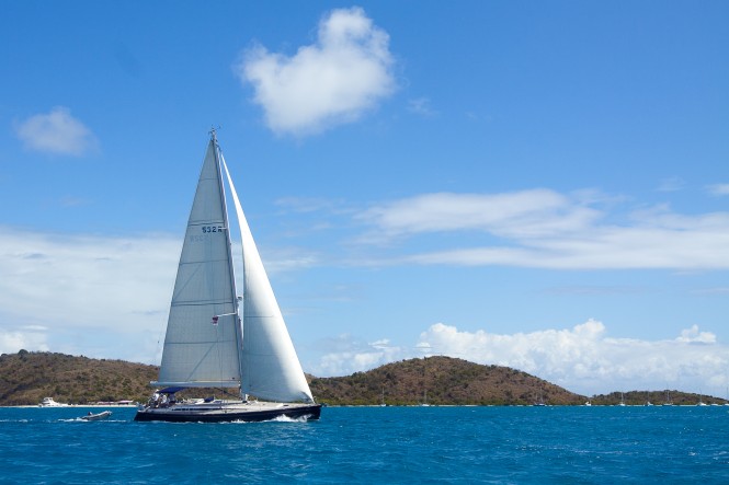 Merel Four, Swan 53, Springs into Cruise Mode at the 2012 ClubSwan Caribbean Rendezvous (c) Nautor's Swan & YachtShots BVI